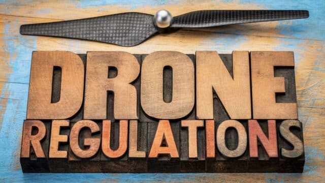 La réglementation sur les drones